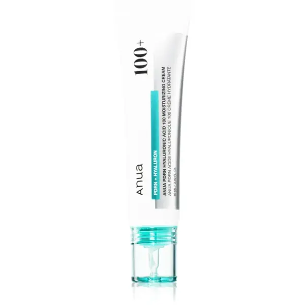 Anua PDRN 100 Hyaluronic Acid Moisturizing Cream crema puternic hidratanta cu colagen 60 ml
