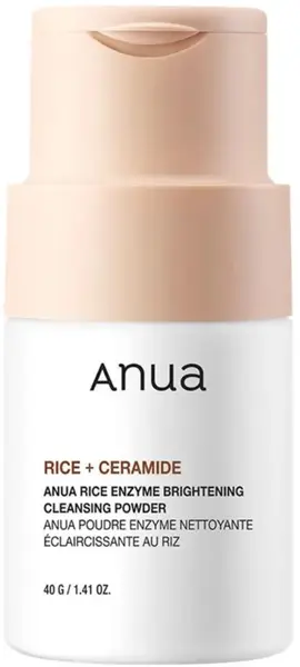 Anua Pudră de curățare a feței Rice + Ceramide Enzyme, 40 g