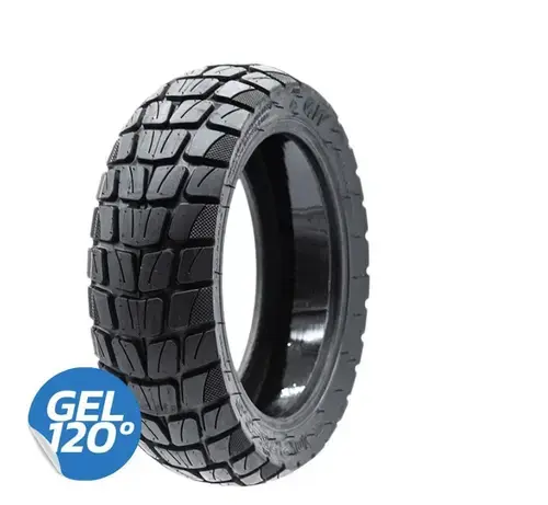Anvelopa cauciuc offroad cu gel Ewheel 10x2.75-6.5inch pentru trotinete electrice (Negru)