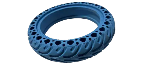Anvelopa cauciuc solid antiderapant 8.5x2inch pentru trotinetele electrice (Albastru)