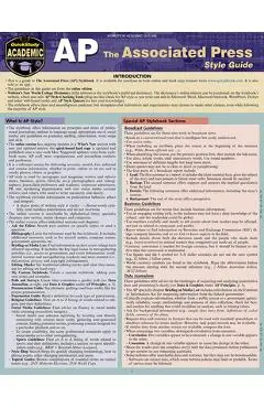 AP - Associated Press Style Guide: A Quickstudy Laminated Reference - Lila Stromer