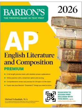 AP English Literature and Composition Premium, 2026: Prep Book with 8 Practice Tests + Online Practice, Paperback/Michael, M.A. Schanhals
