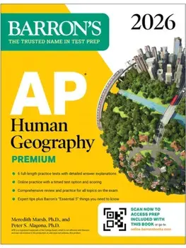 AP Human Geography Premium, 2026: Prep Book with 6 Practice Tests+ Comprehensive Review + Online Practice, Paperback/Peter S. Alagona