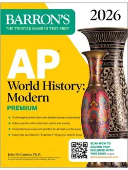 AP World History: Modern Premium, 2026: Prep Book With 5 Practice Tests + Comprehensive Review + Online Practice, Paperback/John McCannon