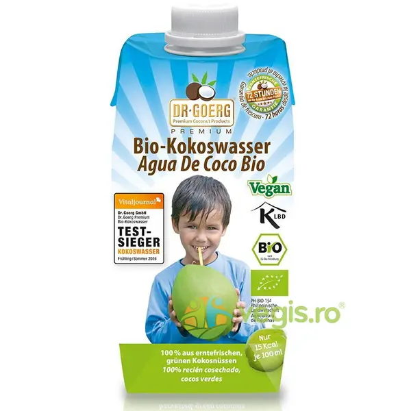 Apa de Cocos Ecologica/Bio 330ml