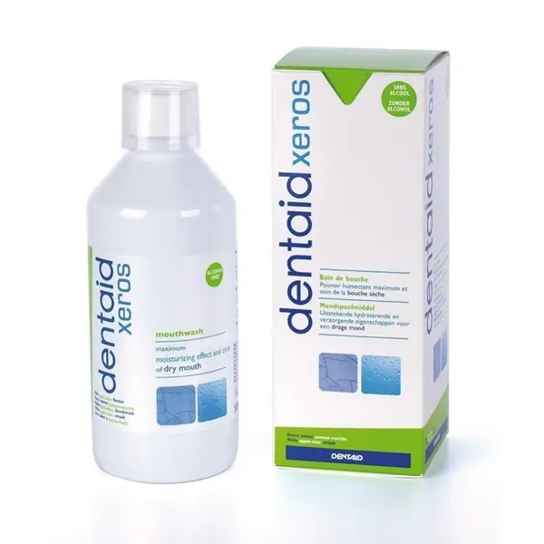 Apa de Gura, Dentaid, Xeros, Reduce Iritatia Datorata Xerostomiei, cu Alantoina si Betaina, 500ml