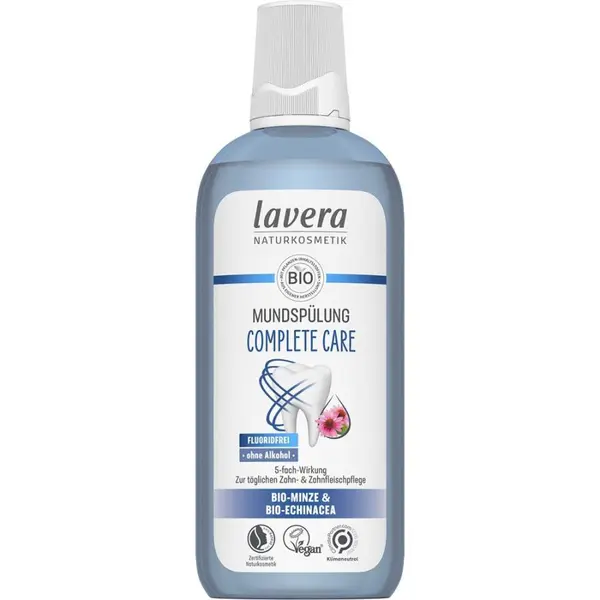 Apa de gura fara fluor cu menta bio si echinacea bio - 400 ml