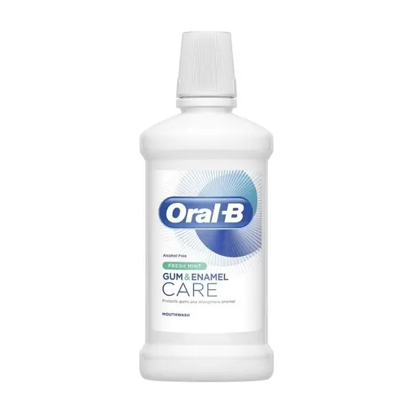 Apa de gura Gum&Enamel Fresh Mint, 500 ml, Oral B