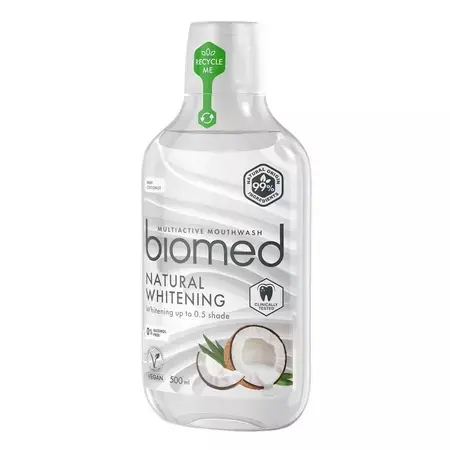 Apa de gura Natural Whitening, 500ml, Biomed