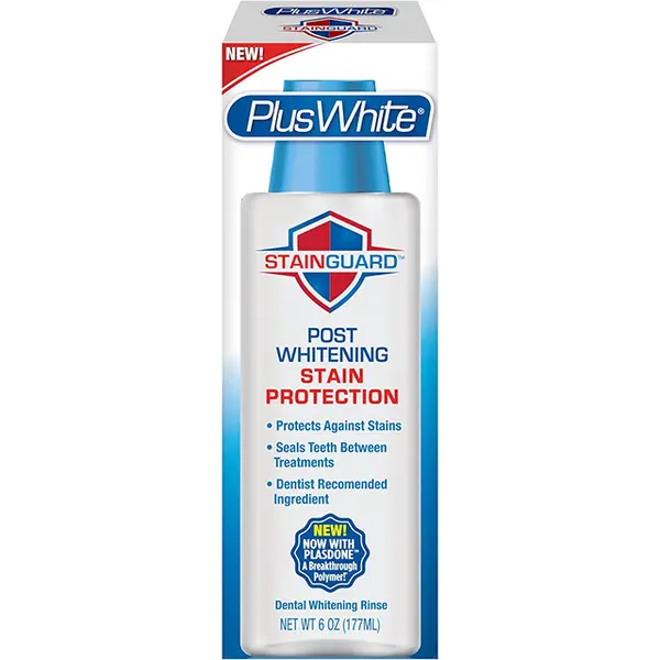 Apa de Gura, Plus White, Stain Guard, Efect de Albire Intensiva, 177ml