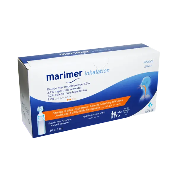 Apa de mare hipertonica 2.2%, 5ml x 30 unidoze, Marimer