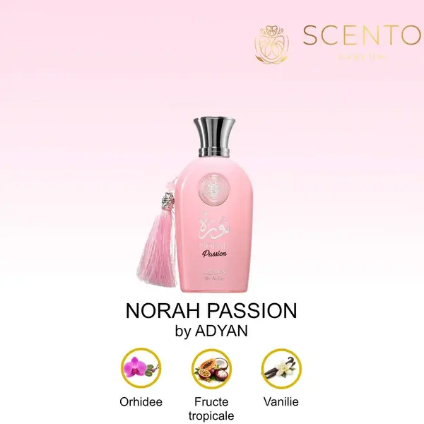 Apă de parfum Adyan, Norah Passion, femei, 100ml - Original Dubai