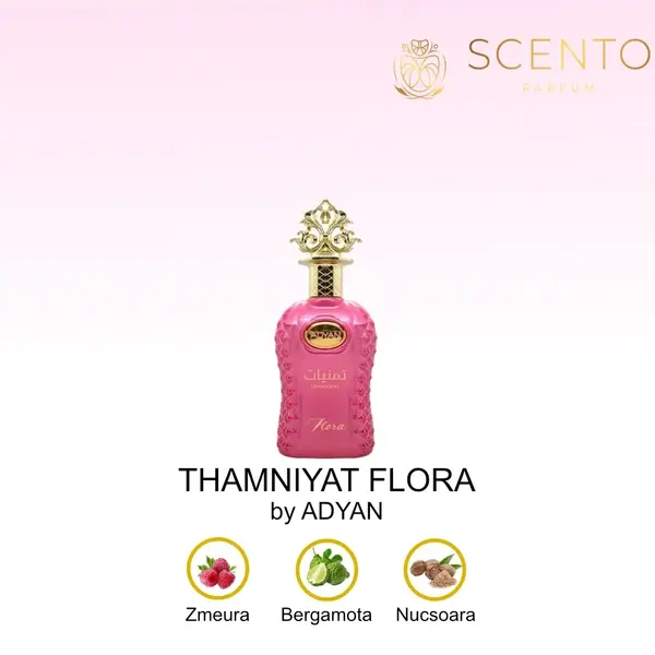 Apa de Parfum ADYAN, THAMNIYAT FLORA, femei, 100ML - Original Dubai
