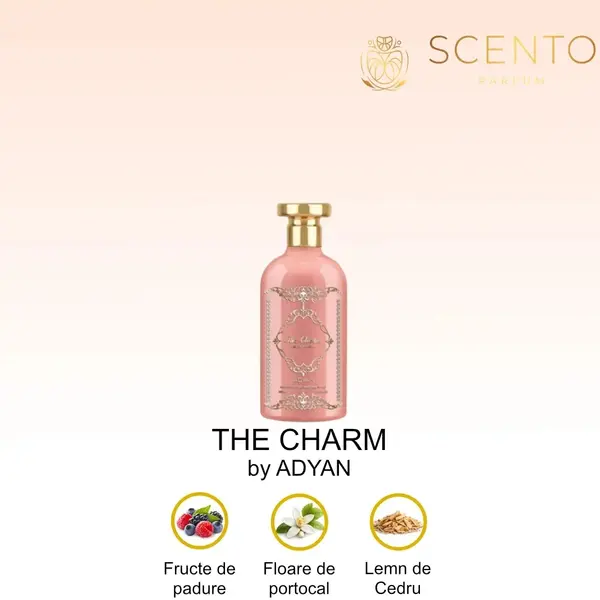 Apa de Parfum ADYAN, THE CHARM, femei, 100ML - Original Dubai