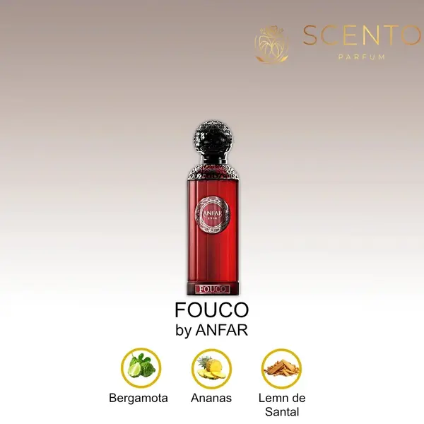 Apa de parfum ANFAR FOUCO EDP 100ML - Original Dubai