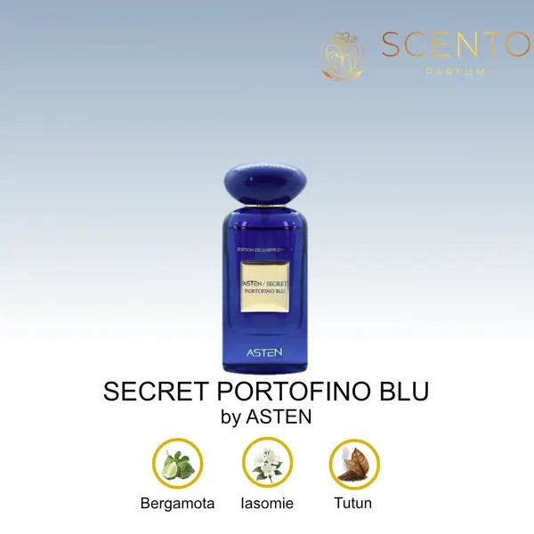 Apă de parfum Asten, Secret Portofino Blu, unisex, 100ml - Original Dubai