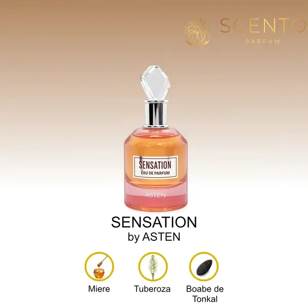 Apă de parfum Asten, Sensation, femei, 100ml - Original Dubai