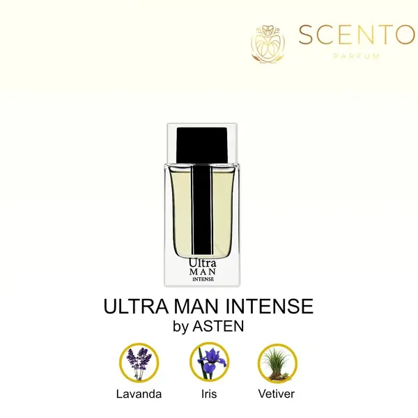 Apă de parfum Asten, Ultra Man Intense, barbati, 100 ml - Original Dubai