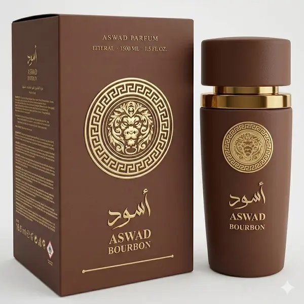 Apa de Parfum Aswad Bourbon, Al Fakhr Perfumes, Barbati - 100ml