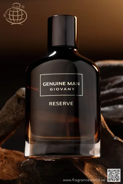 Apa de Parfum Genuine Man Giovany Reserve by Fragrance World, Barbati, 100 ml - 5 ml