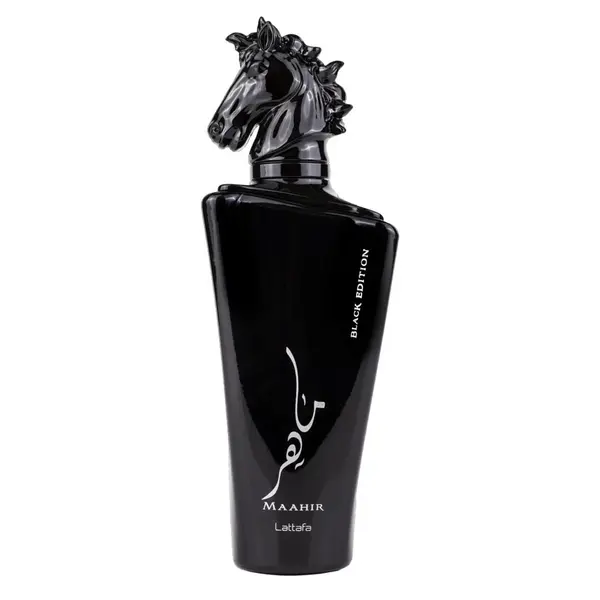 Apa de Parfum Maahir Black Edition, Lattafa, Barbati 100ml