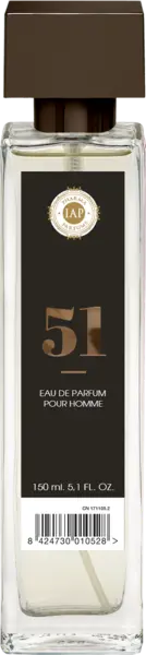 Apa de parfum pentru barbati Nr. 51, 150ml, IAP Pharma