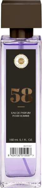Apa de parfum pentru barbati Nr. 58, 150ml, IAP Pharma