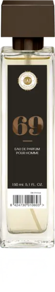 Apa de parfum pentru barbati Nr. 69, 150ml, IAP Pharma