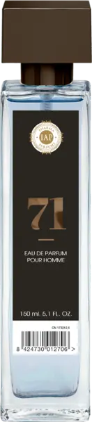 Apa de parfum pentru barbati Nr. 71, 150ml, IAP Pharma