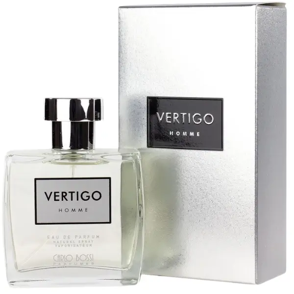 Apa de parfum pentru barbati Vertigo Silver, Carlo Bossi | 100 ml