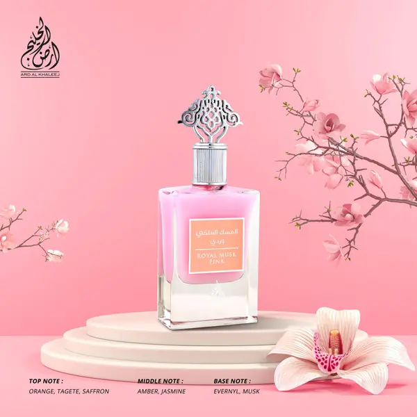 Apa de Parfum Royal Musk Pink by Ard Al Khaleej, Femei, 50 ml