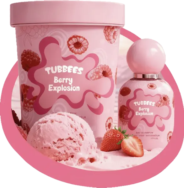 Apa de Parfum Tubbees Berry Explosion, Unisex, 50 ml