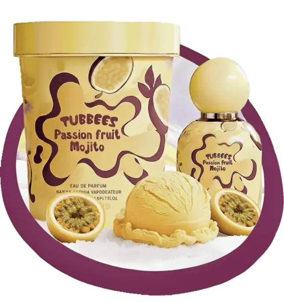Apa de Parfum Tubbees Passion Fruit Mojito, Unisex, 50 ml