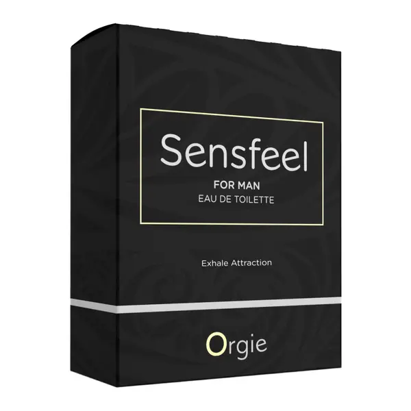 Apa de toaleta cu feromoni Sensfeel for Man, 50 ml, Orgie