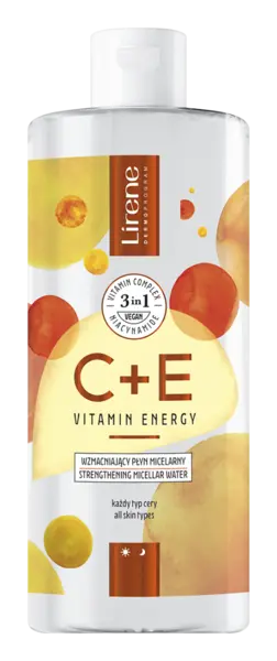 Apa micelara 3in1 cu efect de fermitate C+E, 400ml, Lirene