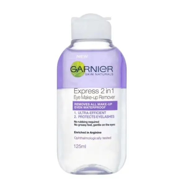 Apa Micelara Bifazica pentru Ochi Garnier Skin Naturals, cu Arginina, 125 ml