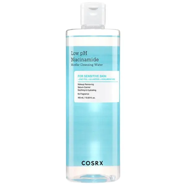 Apa micelara cu niacinamidă și pH scăzut, COSRX, 400ml
