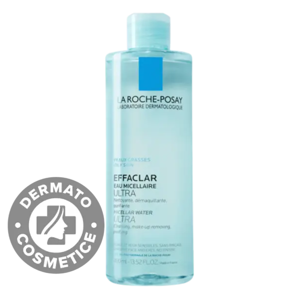 Apa micelara pentru ten gras cu tendinta acneica Ultra, 400ml, La Roche-Posay