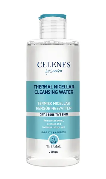 Apa micelara pentru ten sensibil si uscat Thermal, 200ml, Celenes