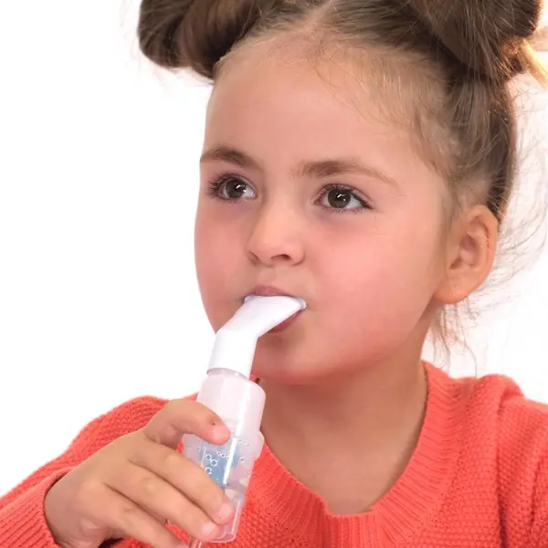 Aparat aerosoli Little Doctor LD-215C nebulizator cu compresor 3 dimensiuni de particule alb