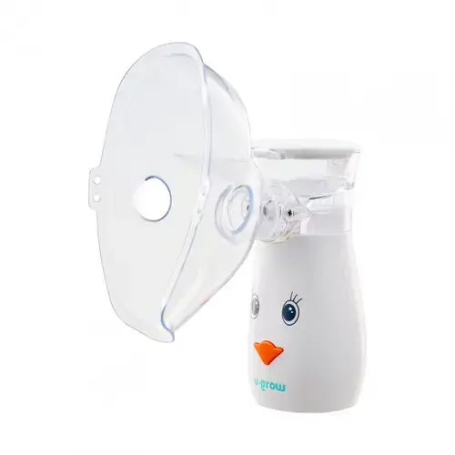 Aparat aerosoli U-Grow UG-UN209, portabil cu ultrasunete, tehnologie silentoasa, masca de copii si adulti inclusa in pachet
