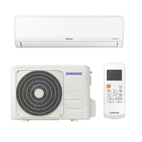Aparat de aer conditionat Samsung AR24BXHQASINEU+AR24BXHQASXEU, 24000 BTU, Clasa A++, Fast cooling, Good Sleep, ECO, Filtru HD (Alb)