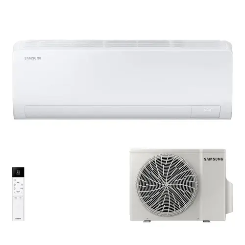 Aparat de aer conditionat Samsung Cebu S2 AR50F12C1AHNEU/AR50F12C1AHXEU, 12000 BTU, Clasa A++/A+, Inverter, Wi-Fi, AI, Smart Things, Smart Energy, ECO (Alb)
