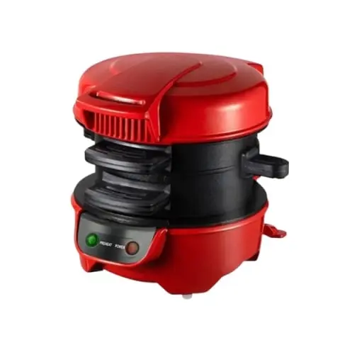 Aparat de Burgeri, 600W, placi antiaderente, incalzire uniforma,180