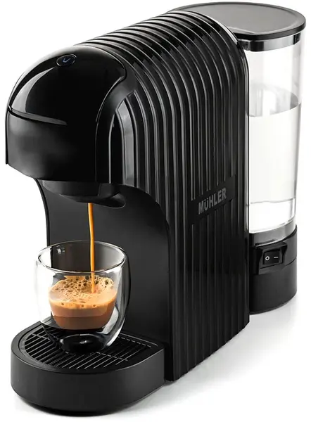 Aparat de cafea cu capsule Muhler - MCM-601 3în1, 20 bar, 0.9 l, negru