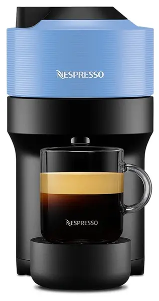 Aparat de cafea cu capsule Nespresso - Vertuo Pop, GDV2-EUBLNE-S, 0.6 l, Pacific Blue