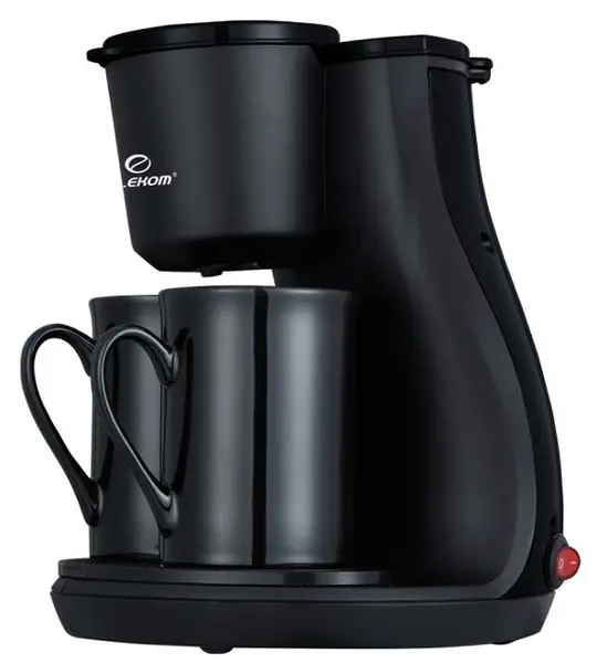 Aparat de cafea cu cești Elekom - EK-6621K, 450W, 0.240l, negru