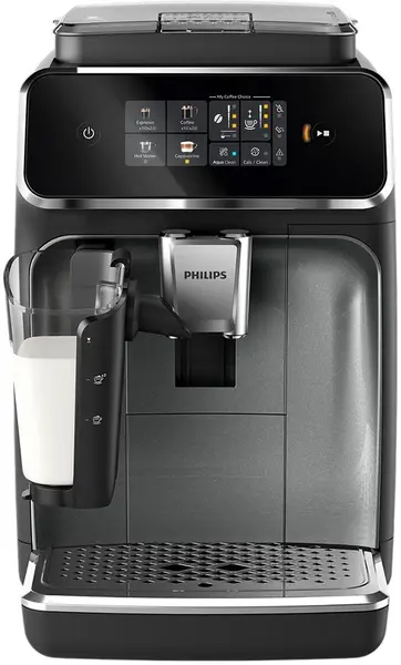 Aparat de cafea Philips - LatteGo LEP2339/40, 15 bar, 1.8 l, negru