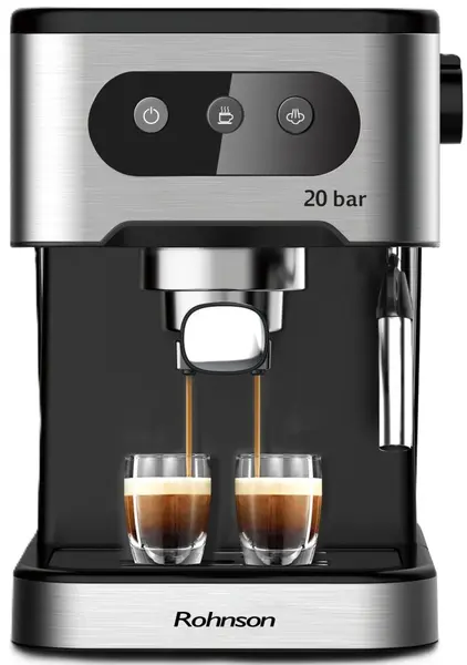 Aparat de cafea Rohnson - R-98023, 20 bar, 1.5 l, negru