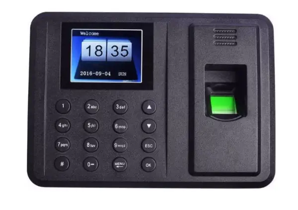 Aparat de control acces cu amprenta digitala si/sau cod pin contorizare angajati Andowl Q A2
